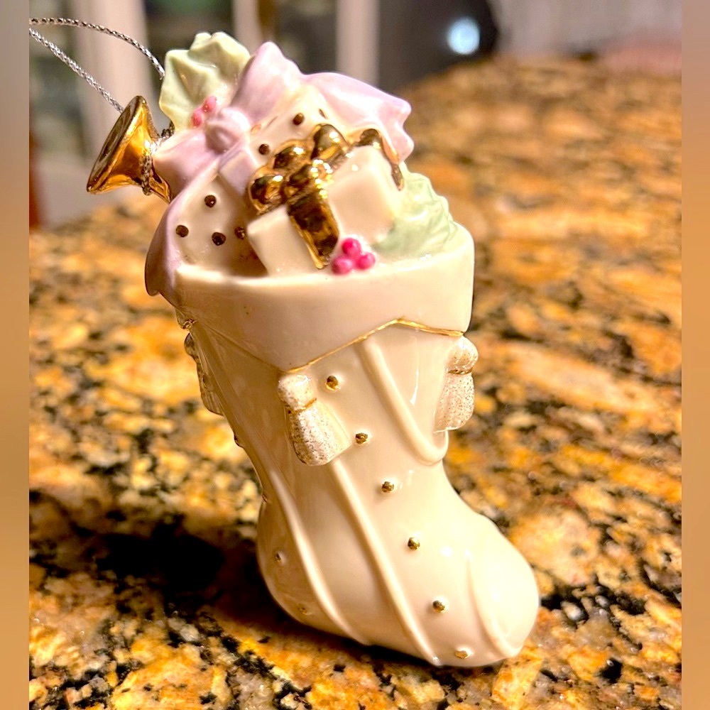 Lenox Christmas Stocking Ornament